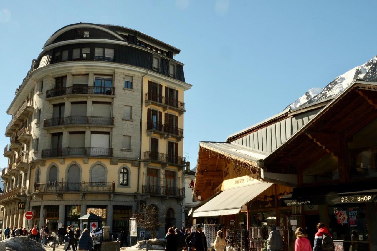 شقة Studio Chaleureux Chamonix Centre المظهر الخارجي الصورة